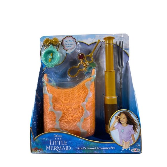 Disney The Little Mermaid Live Action Movie Ariel's Found Treasure Set - Picture 2 of 8